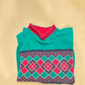 Colorful Geometric Pattern Sweater
